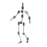 Armature Kit - Diy Puppenskelett Aus Metall, Einfach Zusammenzubauen, Animi3388