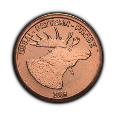 SWEDEN. 2006, 1 Europ Ceros - Moose, Musical Notes Symbols, RARE Essai Probe 1