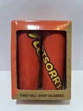 Two Reeses Tall Shot Glasses in Original Box