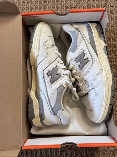New Balance Aimé Leon Dore x 550 "Silver" Silver/White Leather BB550ALE