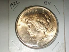 1922 Peace Dollar - Brilliant Uncirculated