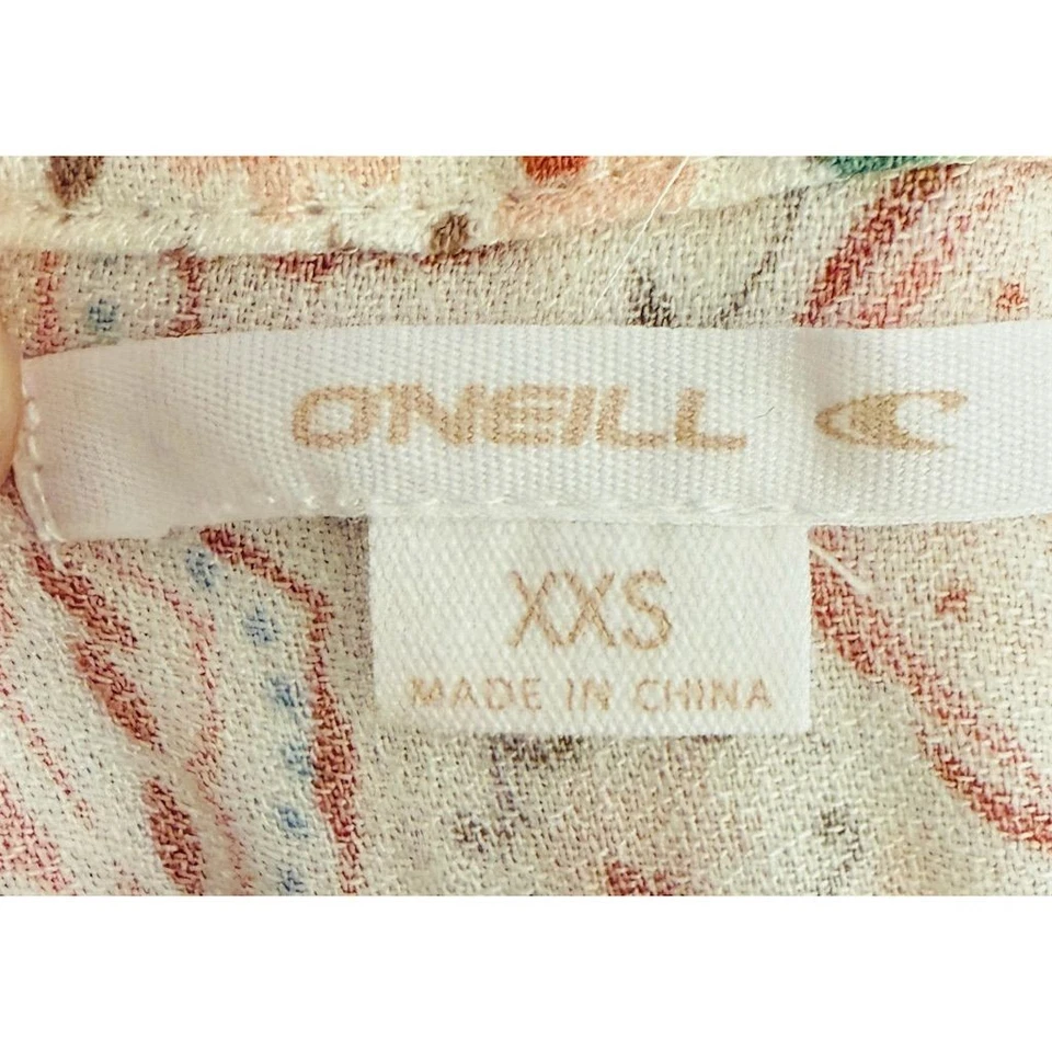 Vestido de Verano O'Neill Niñas XXS Multicolor Floral Sin Mangas Coco Niña Resort Foto 3 de 4