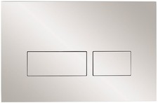 Crosswater MPRO Flush Plate Chrome TEFLUSHC+