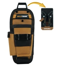 Small Tool Pouch with Quick Release Belt ClipClip On Tool Belt Pouch with Ele...