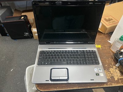 HP Pavilion dv9000 Laptop   Powers on no Video   Untested   No HDD's No OS