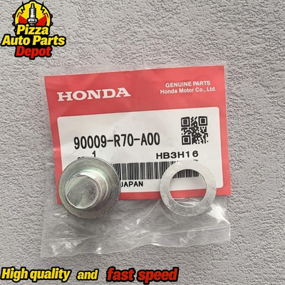 #ad OE ENGINE OIL PAN DRAIN PLUG WITH WASHER FOR HONDA CR V ACURA Fit 90009 R70 A00 $6.12