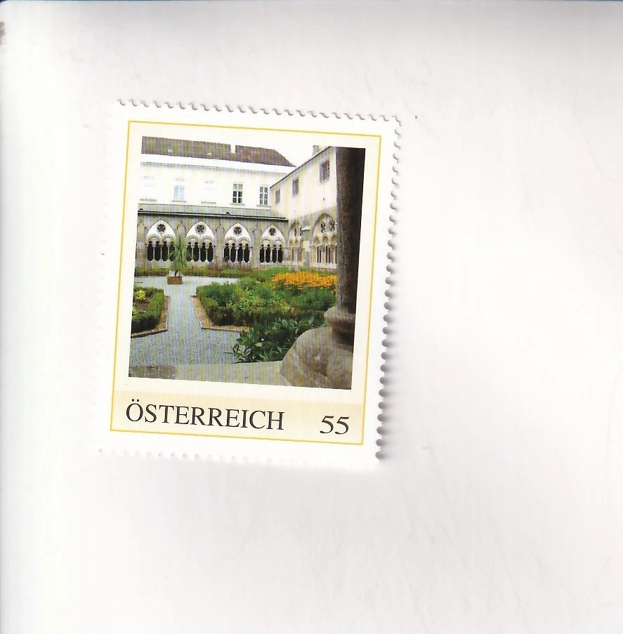 BRIEFMARKE PM Österreich WALDVIERTEL - Stift ZWETTL Kreuzgang Postfrisch - Bild 1 von 1