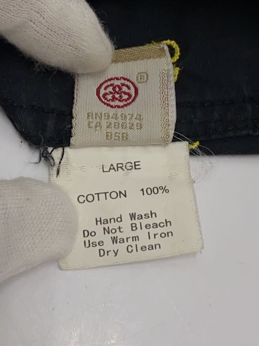 STUSSY Button-Down Dress Shirt with Embroidered Logo and Monogram, Size L, Cotto thumbnail 5