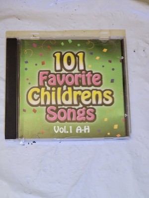 101 Favorite Childrens Songs Vol 1 A-H CD SPJ Music Nursery Rhymes Kids Music