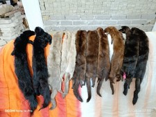 Colli Visone Doppio e singolo stola  sciarpa mai usato Piu Di 170 cm vedi foto