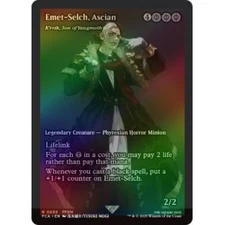 FOIL EMET-SELCH, ASCIAN (K'RRIK, SON OF YAWGMOTH) (SHOWCASE) Final Fantasy: Thro