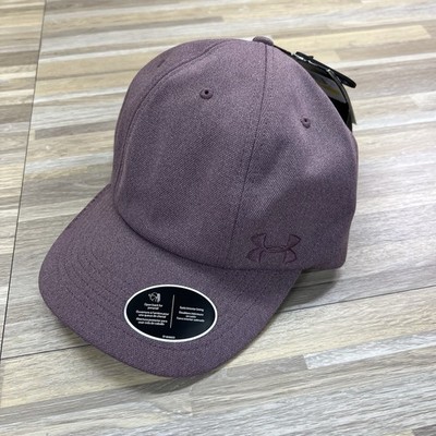 NEW Under Armour Women s Hat Iso-Chill Open Back Ponytail Hat Purple - 8D734