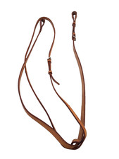 Standing Martingale LIGHT Oak Leather FLAT New, never used HORSE SIZE