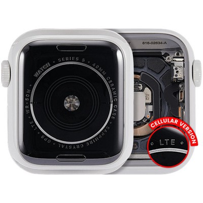 Gehäusebaugruppe Apple Watch Series 5 40mm Ceramic White OEM A Ceramic / White