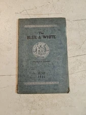 1931 Camp Curtin Junior High School Yearbook The Blue & White. Harrisburg, PA