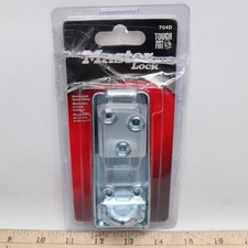 Master Lock 4 in. L Steel Heavy-Duty Hasp Latch
