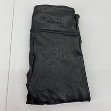 Spanx leggings womens size small Faux Leather Black Alligator Shaping Slimming