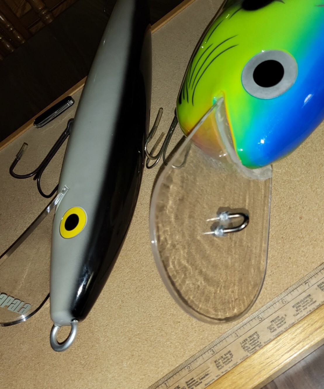 Vintage Collectible Giant Rapala Giant DT Display Lure Lot Rare Limited