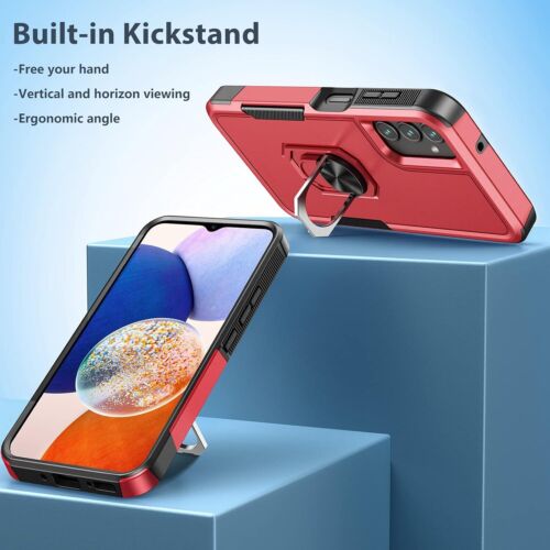 Custodia telefono + vetro temperato per Samsung Galaxy S25 Ultra S24 S23 FE Plus - Foto 29 di 62