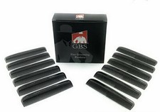 GBS 12pcs Black 5" Course Fine and All Fine Pocket Hair Comb Beard Mustache Comb