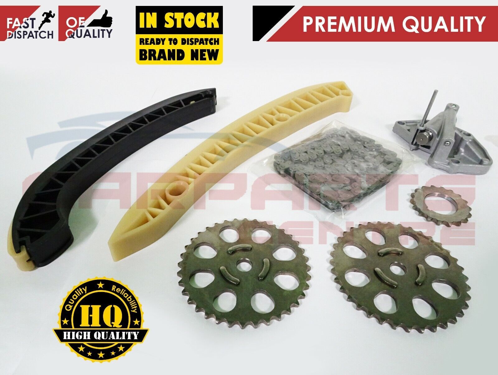 FOR POLO SEAT IBIZA SKODA FABIA 1.2 12V TIMING CHAIN KIT TENSIONER ...