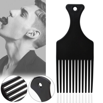 Glamour Girlz Haarkamm Schwarz Groß – Stylischer Kunststoffkamm Für Voluminöses Haar