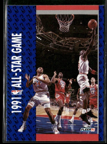1991-92 Fleer #238 1991 All-Star Game