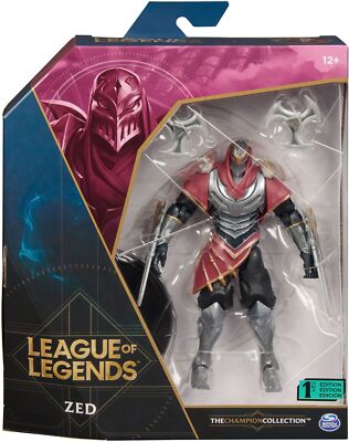 GW1737 Spin Master - League of Legends - Deluxe Actionfigur Zed Neu & OVP