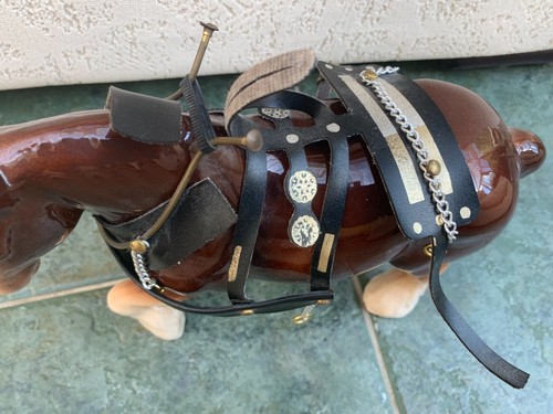 Vintage MEDIUM Shire Horse Ornament -c. 23cms tall & 26cms long. No makers marks - Picture 3 of 5