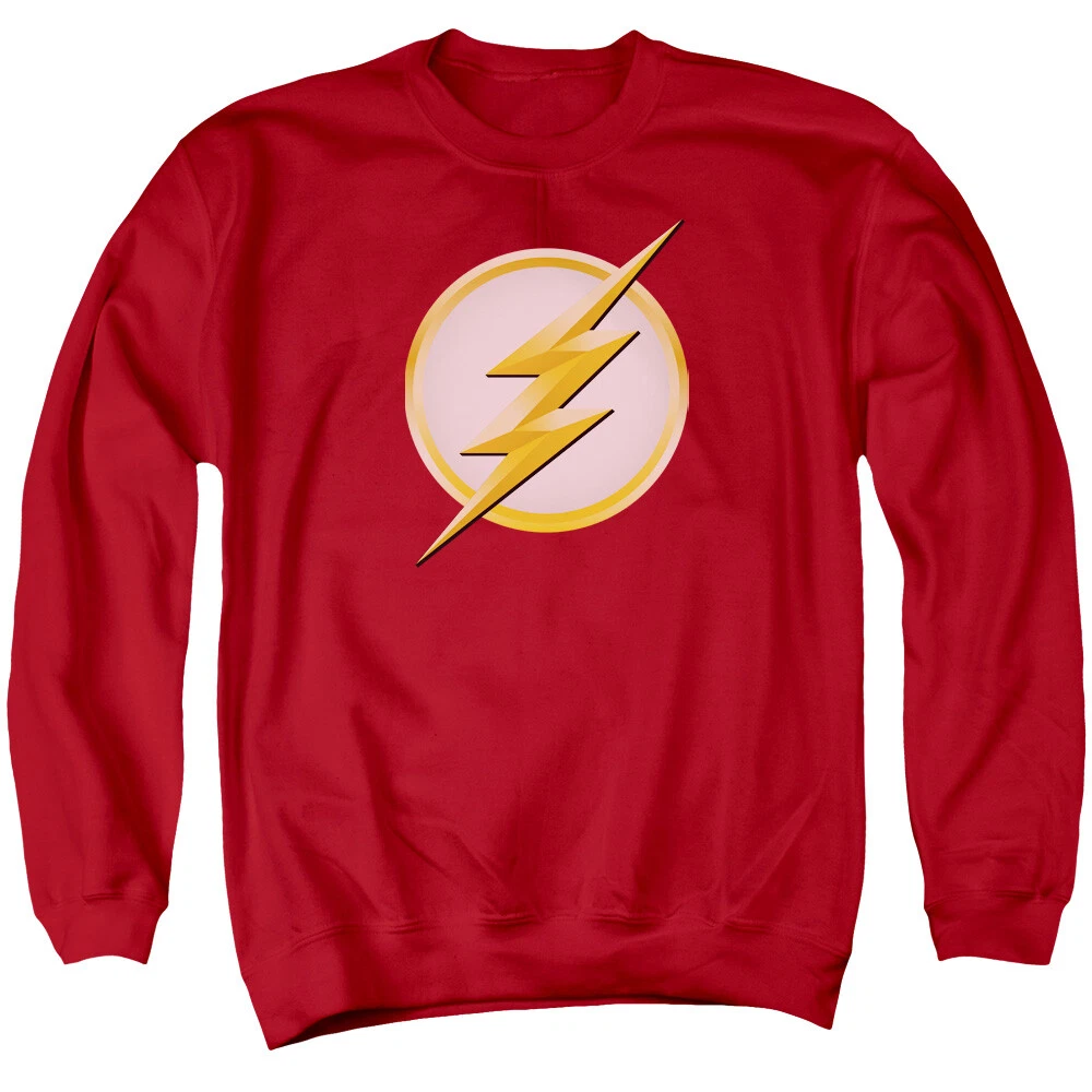 The Flash New Logo Adult Crewneck Sweatshirt eBay