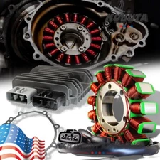 Magneto Coil Stator+Voltage Regulator Rectifier+Gasket For 09-12 ZX-6R 210030083
