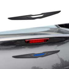 Mattle Black Rear Door Trunk Lid Center Emblem Badge Trim for 2011+ Chrysler 300