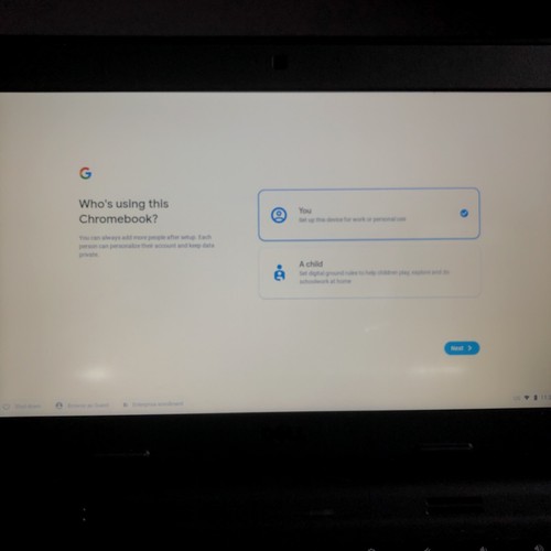 Dell Chromebook 11 P22T Laptop Intel Celeron 2.16GHz 2GB RAM+16GB w/ Charger - Picture 12 of 18