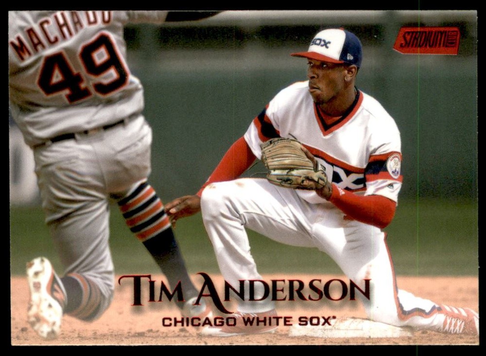 2019 Stadium Club Red Foil #48 Tim Anderson