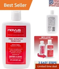 7030 Fine Scratch Remover - 8 Ounce Plastic Polish for Auto & Marine Use