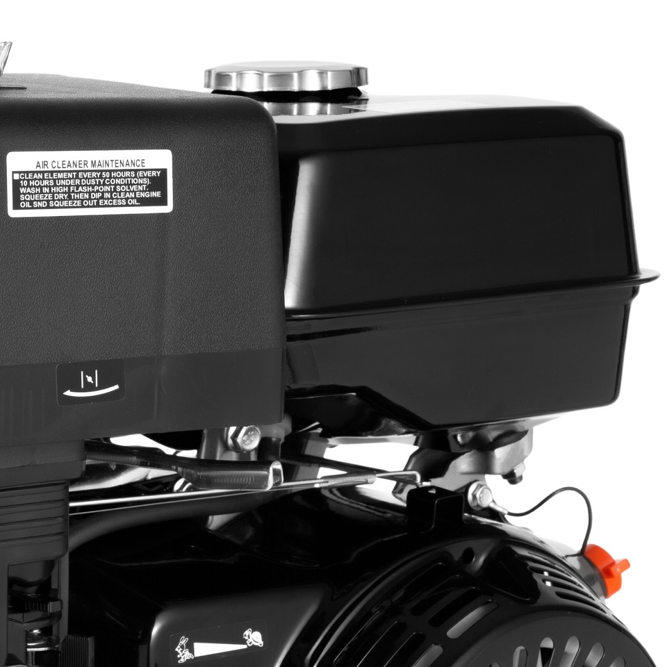 15 HP Gasoline Engine OHV Horizontal Recoil Start Go Motor 420cc 4