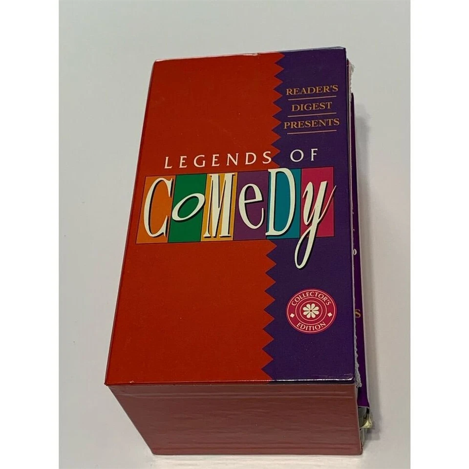 Legends of Comedy Collector's Edition VHS Set Reader's Digest 1920s-60s - Image 4 of 4