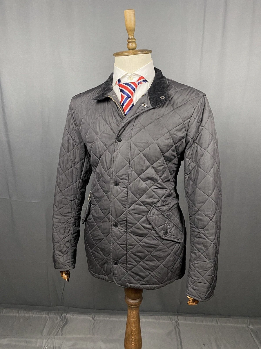 Barbour chelsea sportsquilt black deals