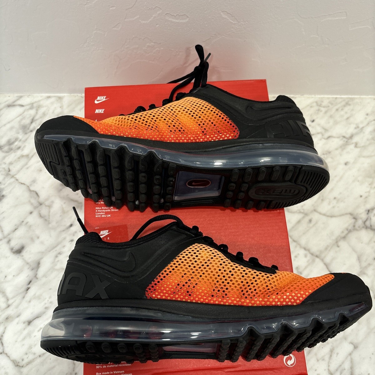 Nike Air Max 2013 'Sunset' Black Running Shoes HF4887-873 Men's