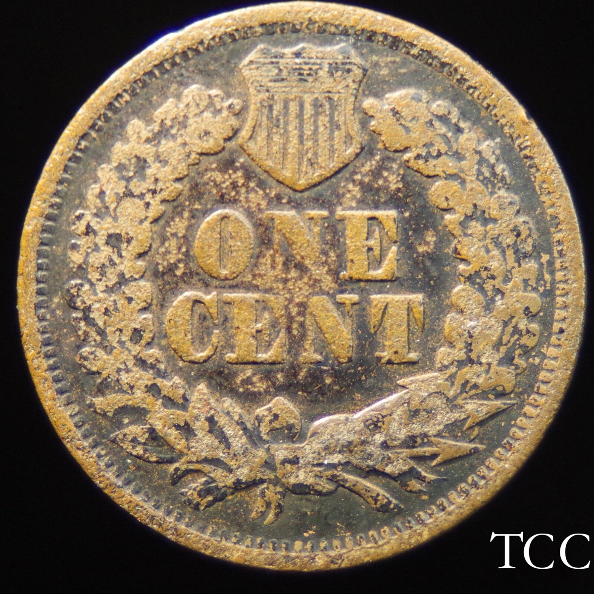 1868 INDIAN HEAD CENT ~ SCARCE DATE PENNY 1c COIN ~ FREE SHIPPING