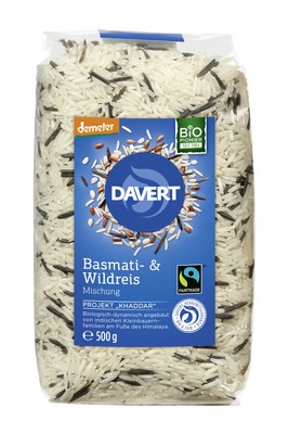 Davert Basmati & Wildreis Mischung demeter bio 500 g