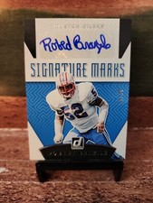 2019 Panini Donruss Signature Marks Robert Brazile Auto #'d /50Oilers #SM-28 