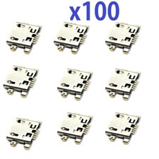 Lot 100 Micro USB Charger Port Dock Connector for POSH Mobile EQUAL S700A