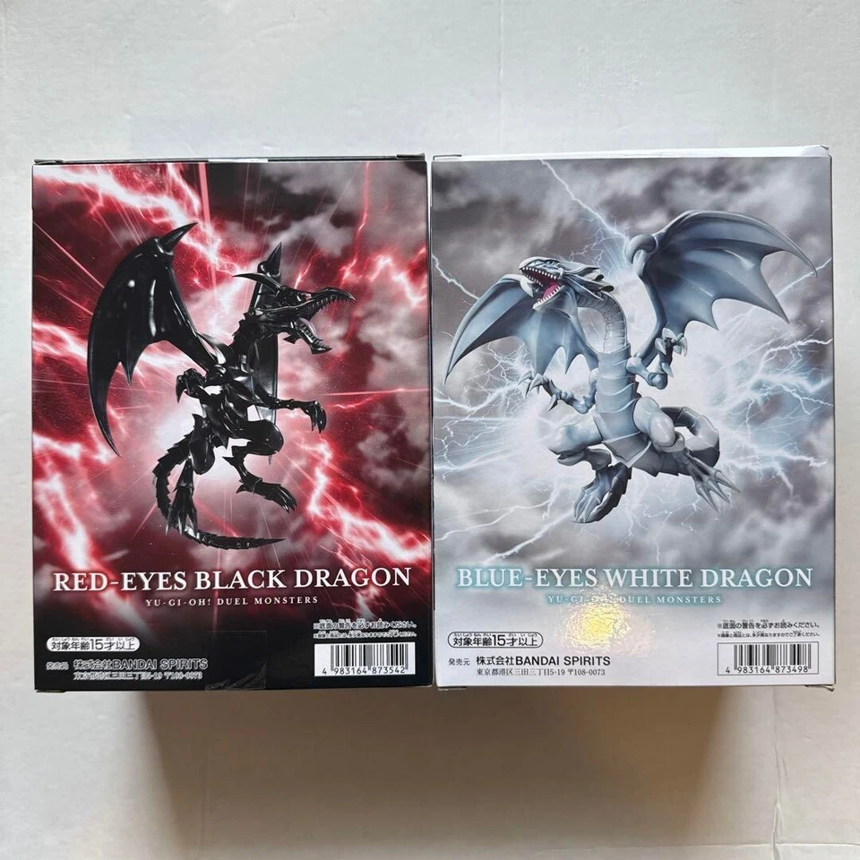 Yu-Gi-Oh! Juego de figuras Duel Monsters Blue Eyes White Dragon Red Eyes Black Dragon Foto 2 de 4