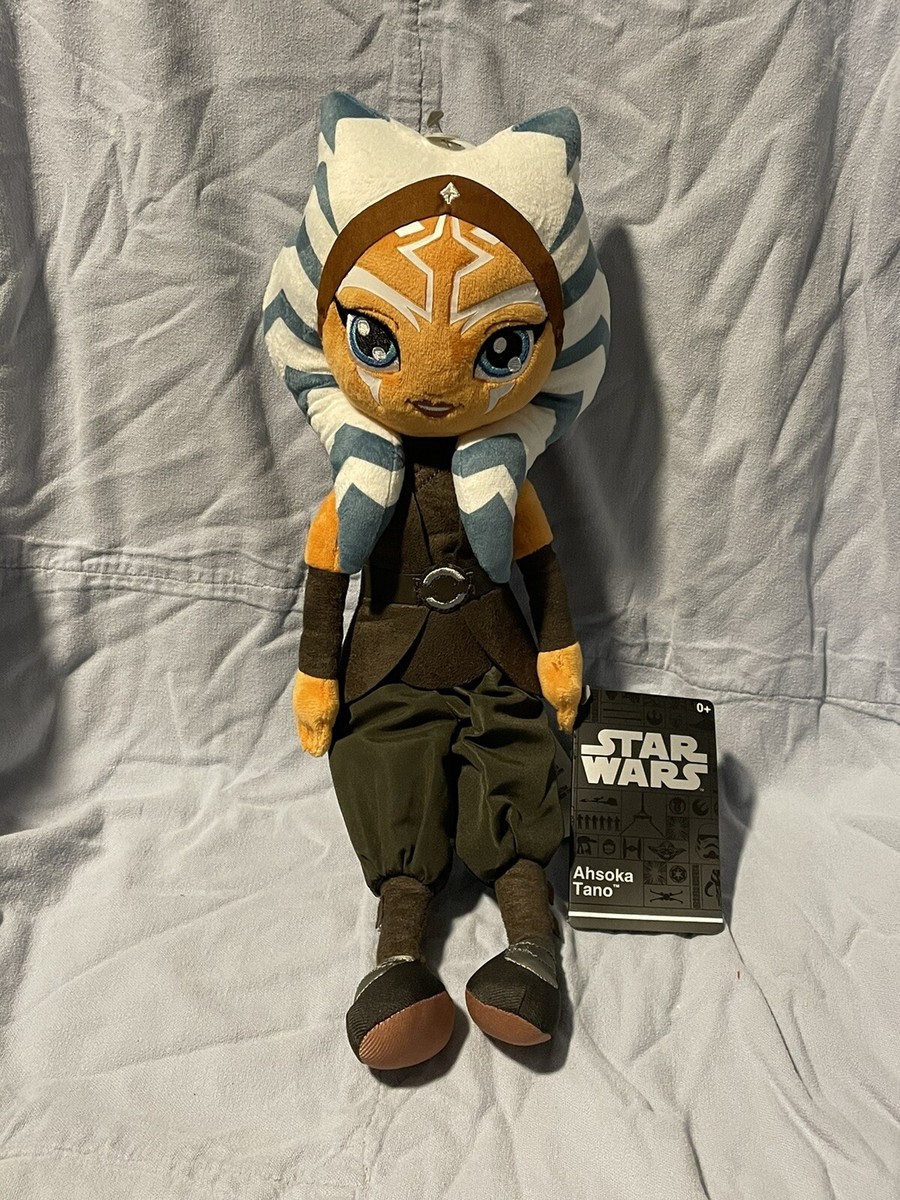 NEW Walt Disney Parks Star Wars Ahsoka Tano Big Eye Plush Stuffed