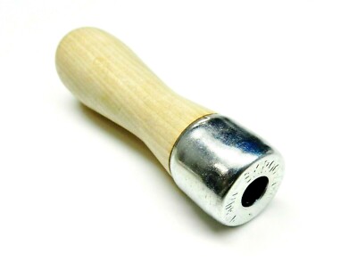 Lutz Skroo-Zon File Handle Wood #6 for 10'' Files with Self Threading Insert  USA