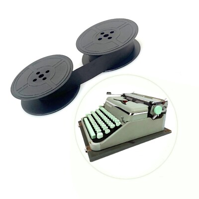 NEW Black Ribbon for Hermes 2000 Typewriter Portable Manual Media 2 Paillard