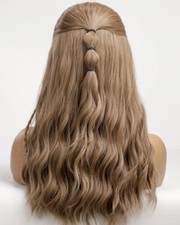 Perruque Cosplay Wig Me Up - Style Tresses Rubans, Lolita Rouge 60cm, Pour Carnaval Et Fêtes