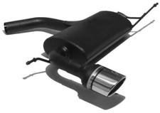 Sportschalldämpfer Auspuff für VOLKSWAGEN Scirocco III 2008-2013 SCHRÄGHECK