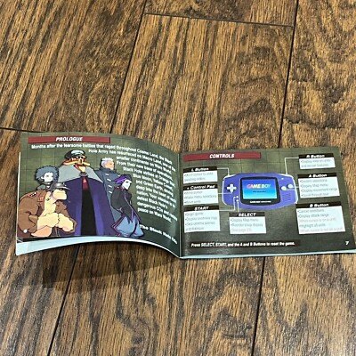 Notice Originale Advance Wars 2: Black Hole Rising - Gameboy Advance GBA, PAL, Authentique